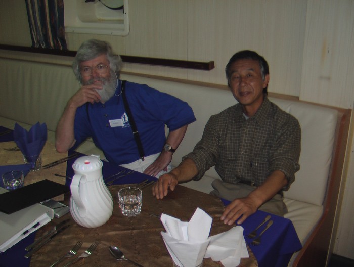 Dinner aboard 